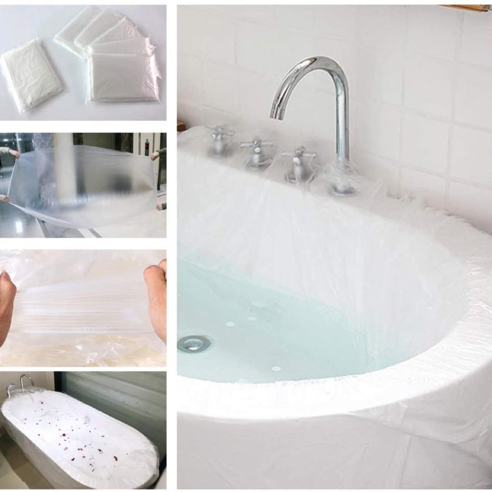 10 Pack Disposable Bathtub Cover Liner - NWT